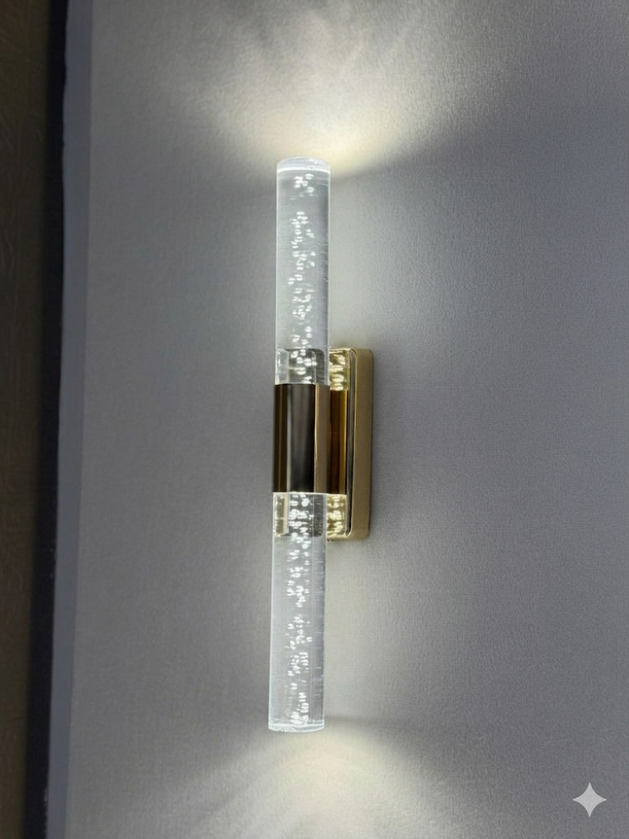 Bubblelight Small 31 cm Modern Tasarım LED Aplik - Duvar Lambası - Gold -  Elektrikli - Beyaz LED
