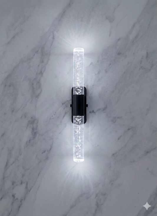 Bubblelight Small 31 cm Modern Tasarım LED Aplik - Duvar Lambası - Siyah -  Elektrikli - Beyaz LED