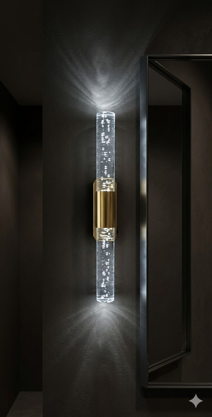 Bubblelight Small 31 cm Modern Tasarım LED Aplik - Duvar Lambası - Gold -  Elektrikli - Beyaz LED