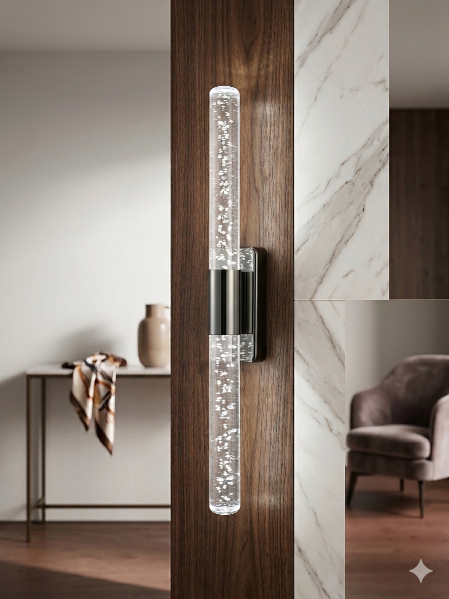 Bubblelight Medium 40 cm Modern Tasarım LED Aplik - Duvar Lambası - Gold -  Elektrikli - Beyaz LED
