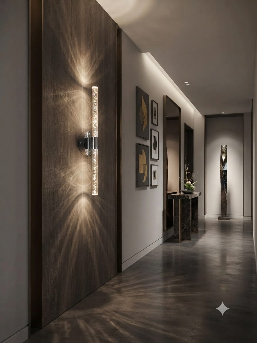 Bubbleflux Large 51 cm Led Aplik - Gümüş -  Elektrikli - Günışığı