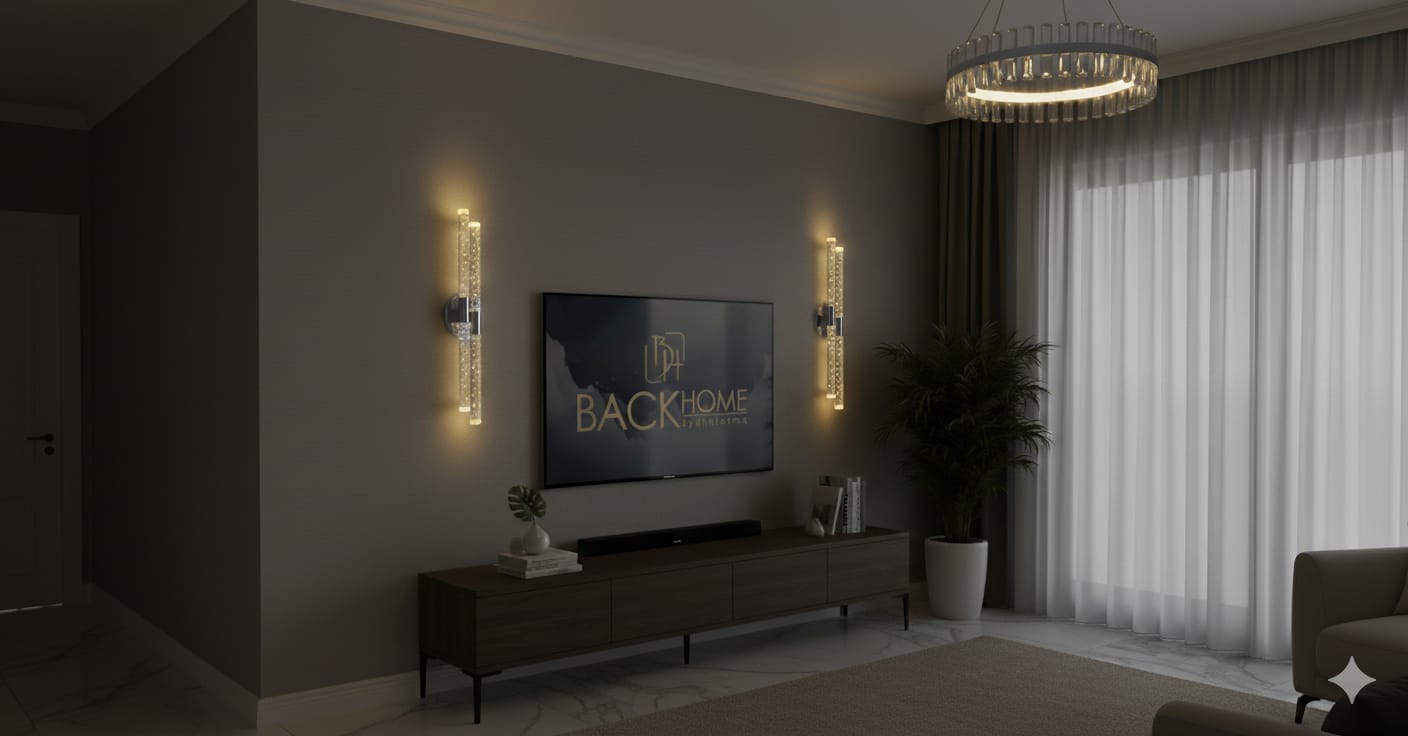 BACKHOME Bubblelight Dubble Şık Ve Zarif Modern Led Duvar Aplik GÜMÜŞ PİLLİ