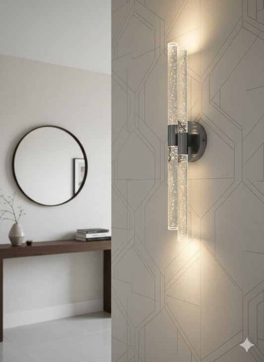 BUBBLEFLUX Dubble 51 CM Led Duvar Aplik ANTRASİT Elektrikli