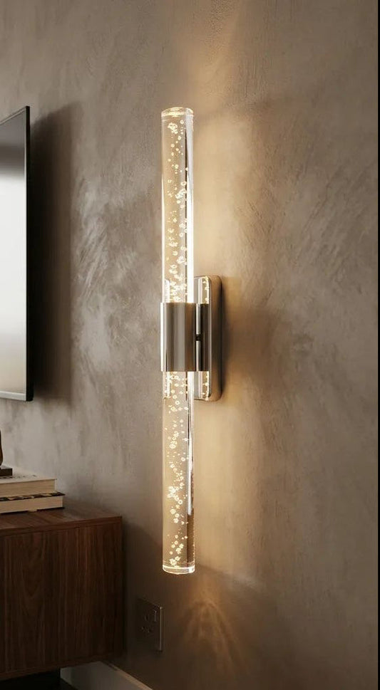 BHBACKHOME BUBBLELİGHT ŞIK TASARIM MODERN LEDLİ APLİK 40 CM MEDİUM GÜMÜŞ ELEKTRİKLİ