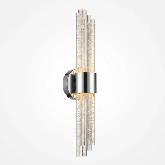 BACKHOME Matrix 8 LED Duvar Apliği  Gümüş Gövde - Gün ışığı