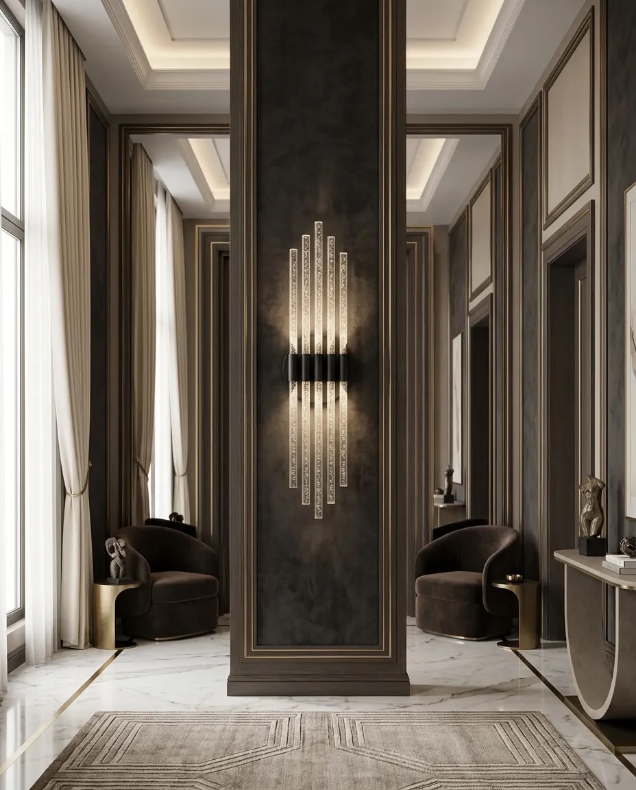 Aura Large 56 cm Antrasit Günışığı LED Elektrikli