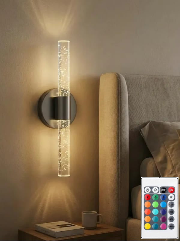 BUBBLEFLUX LEDLİ APLİK 31 CM ANTRASİT ELEKTRİKLİ KUMANDALI
