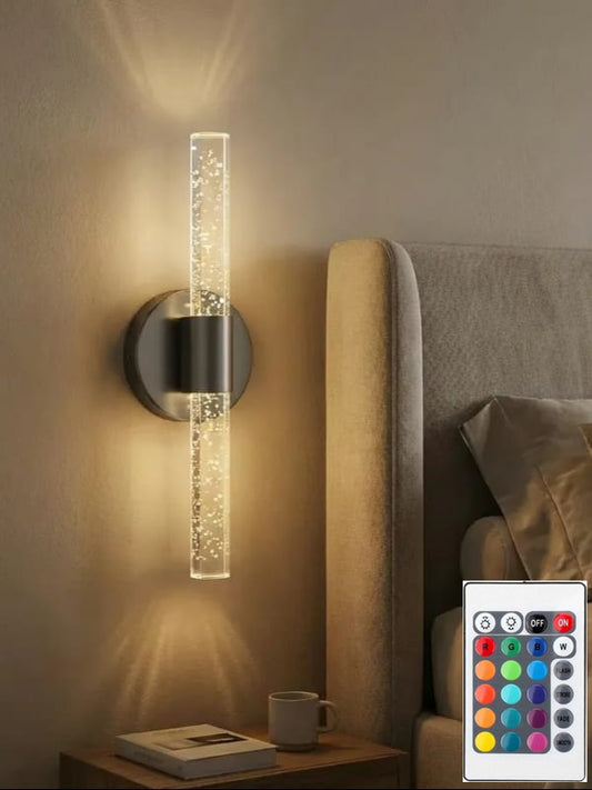BUBBLEFLUX LEDLİ APLİK 31 CM ANTRASİT ELEKTRİKLİ KUMANDALI