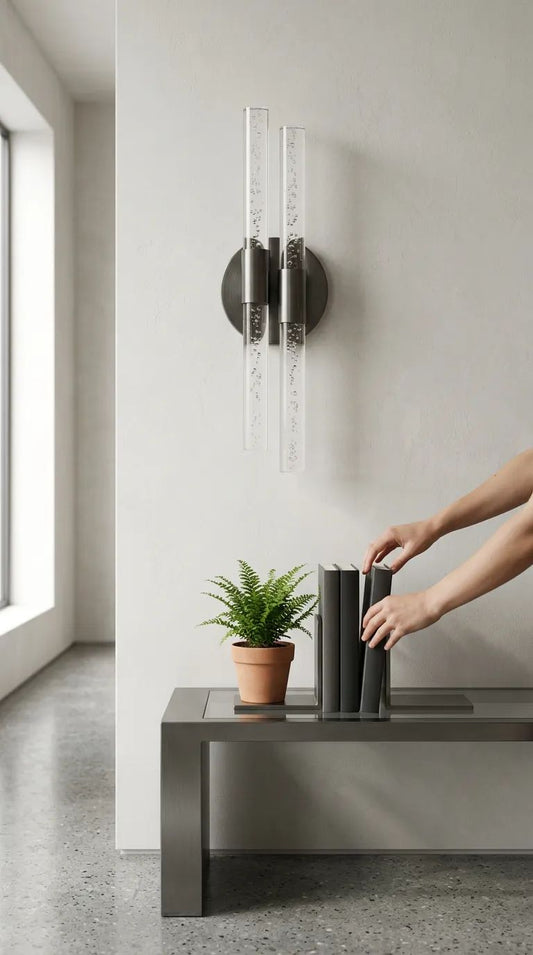 BUBBLEFLUX DUBBLE LED DUVAR APLİK 40 CM MEDİUM ANTRASİT ELEKTRİKLİ