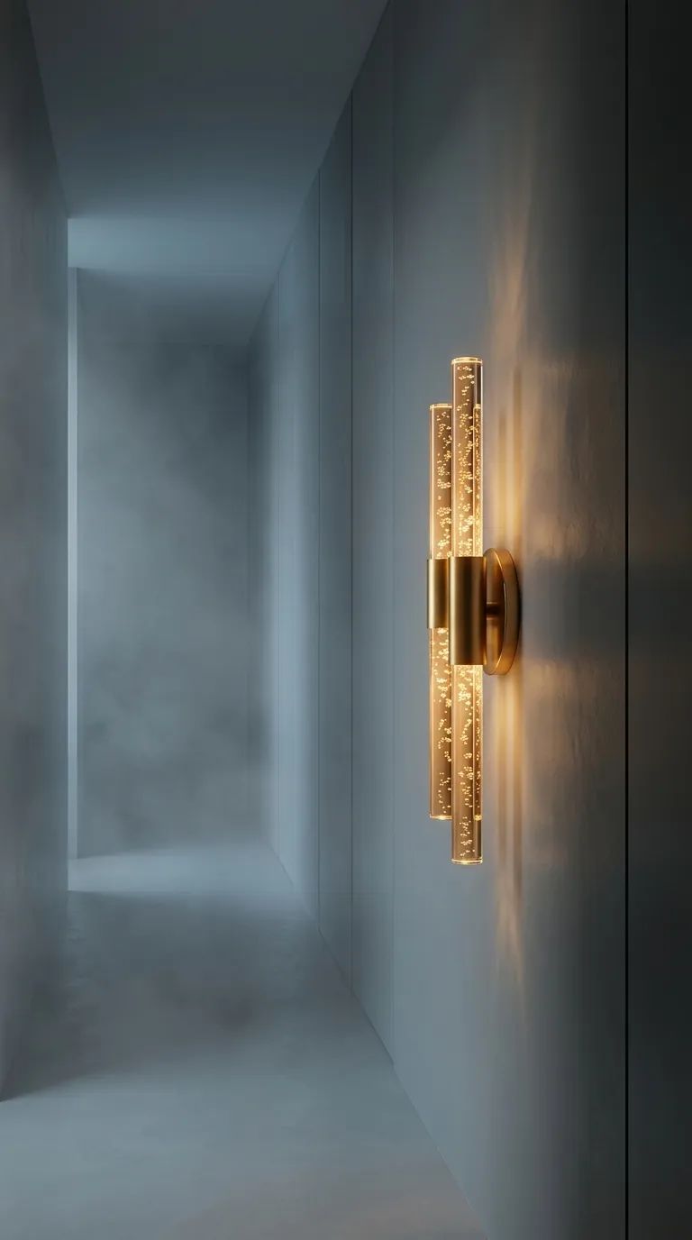 BUBBLEFLUX DUBBLE LED DUVAR APLİK 40 CM MEDİUM GOLD ELEKTRİKLİ