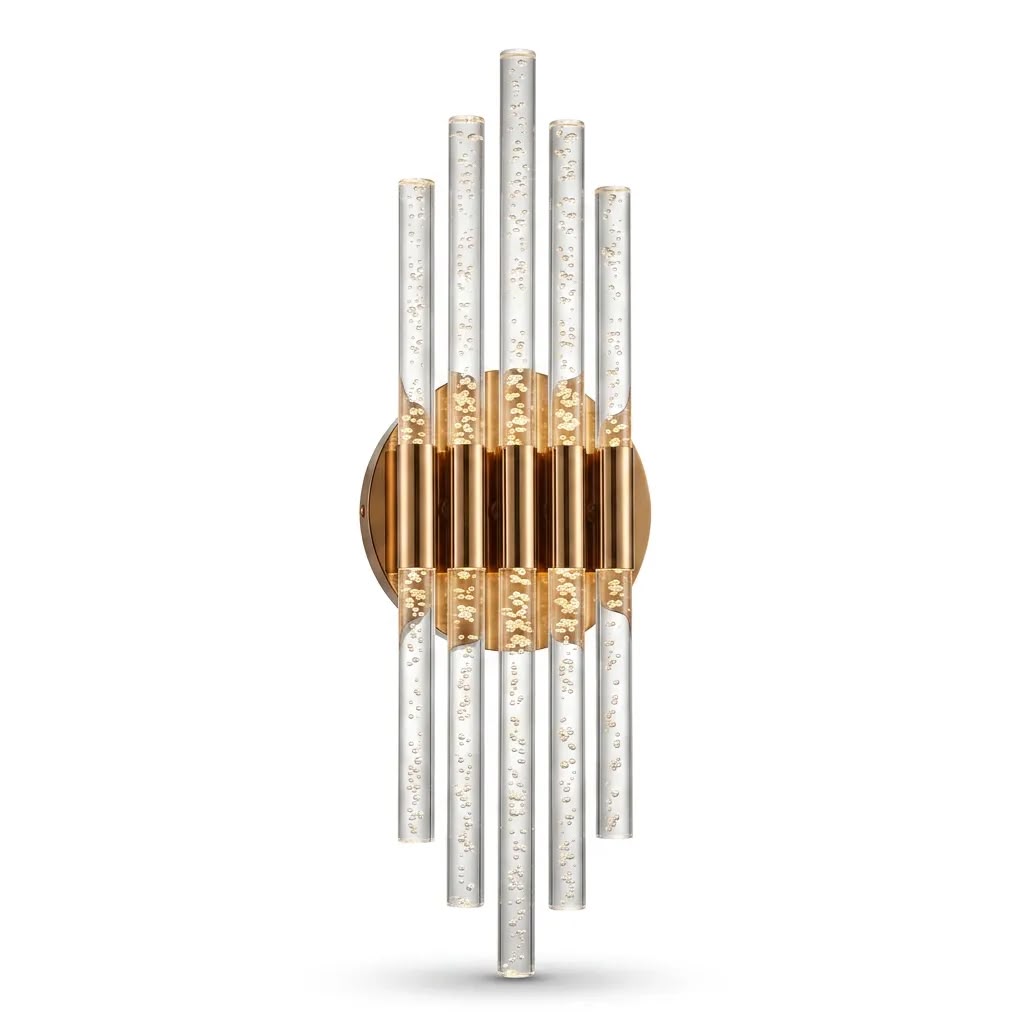 Aura Medium 39 cm  Aplik Gold Beyaz LED Elektrikli