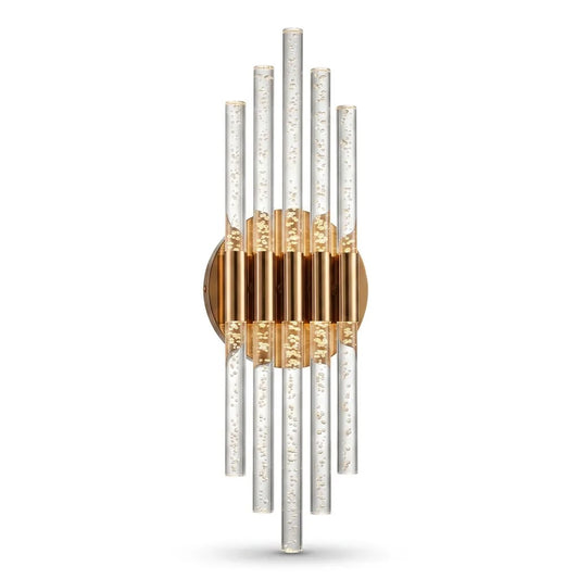 Aura Medium 39 cm  Aplik Gold Beyaz LED Pilli