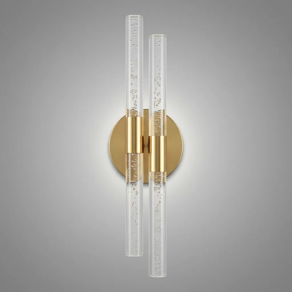 BUBBLEFLUX DUBBLE LED DUVAR APLİK 40 CM MEDİUM GOLD ELEKTRİKLİ